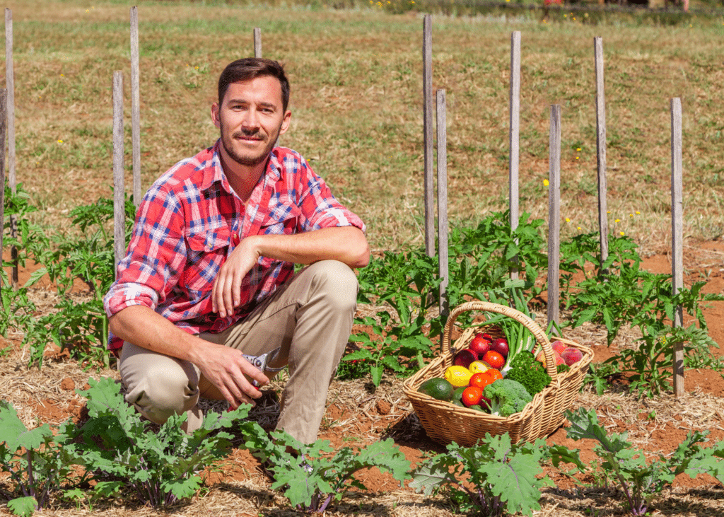 photo of a farmer