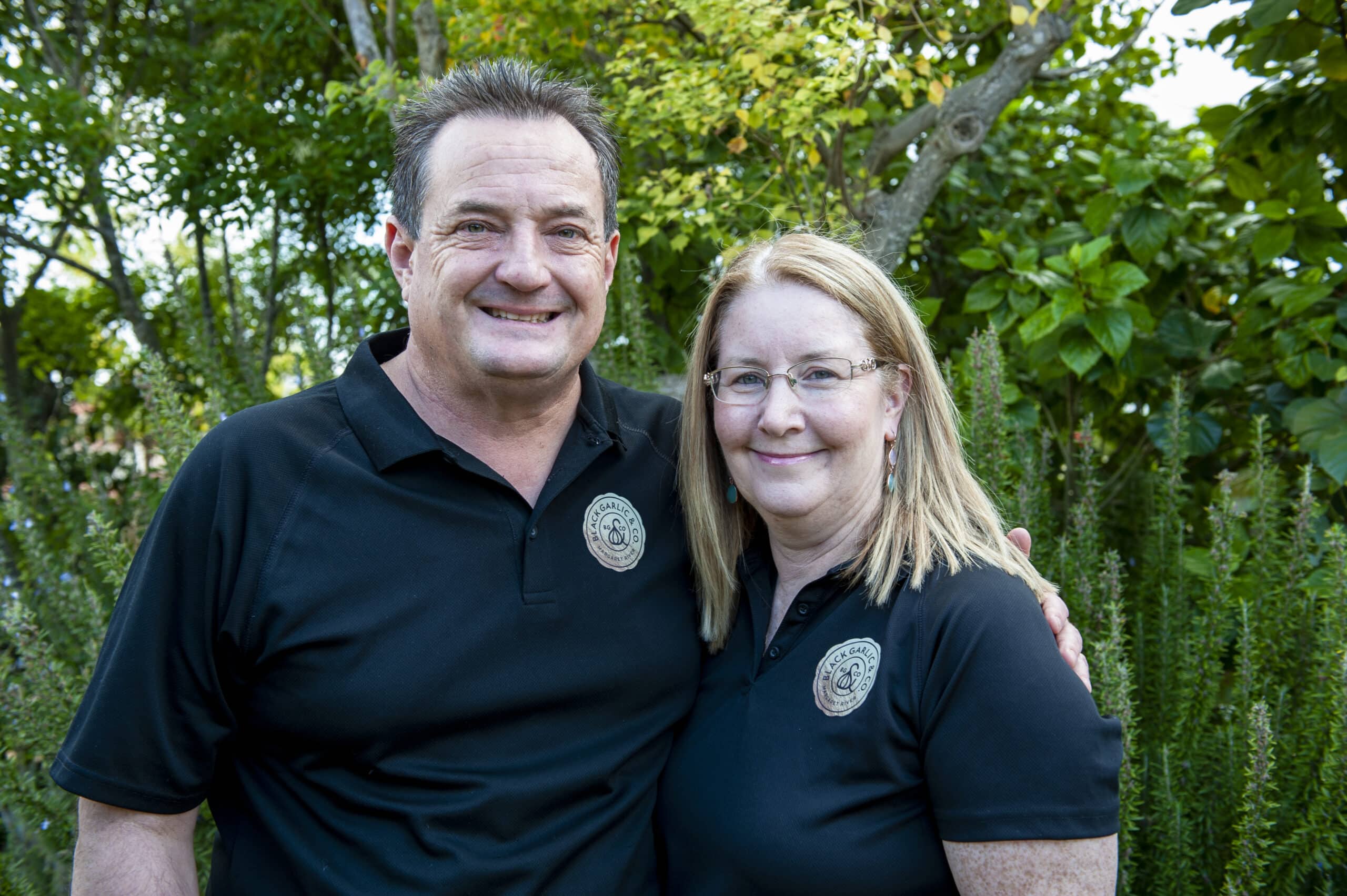 Owners of Black Garlic & Co - Dionne and Julian