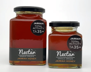 Nectar Honey: Jarrah Honey jars