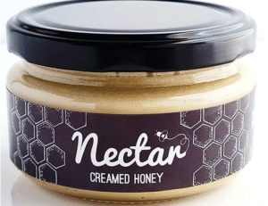 Creamed raw west australian honey