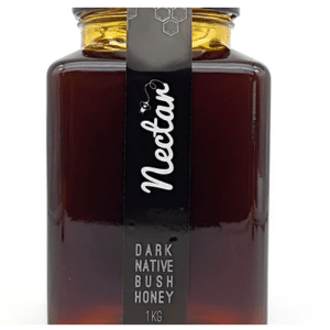 Dark native West Australian Honey in a jar