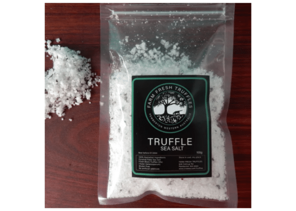 Re-fill bag of truffle salt from Farm Fresh Truffles near Pemberton WA