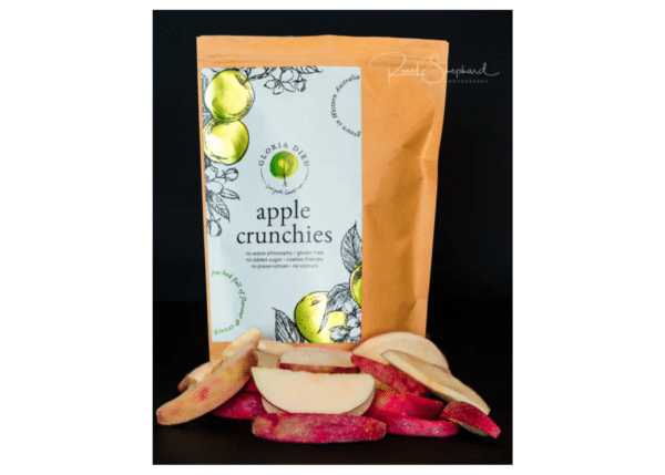 Apple crunchies made by Gloria Dieu Farm