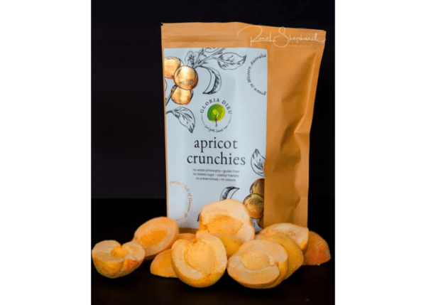 Apricot crunchies made by Gloria Dieu Farm