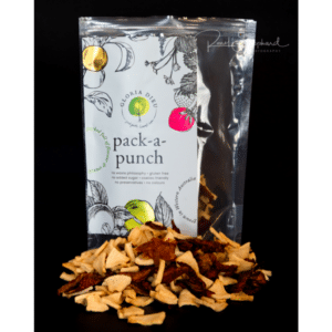 Pack a Punch fruit chips from Gloria Dieu Farm