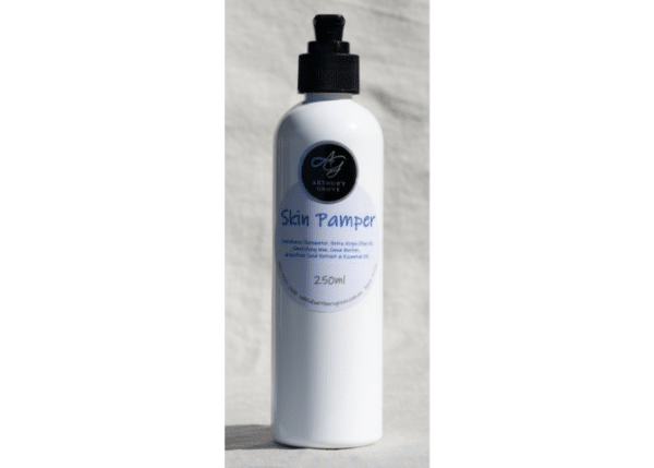Skin Pamper EVOO based rich body cream by Arthurs Grove, Made in WA