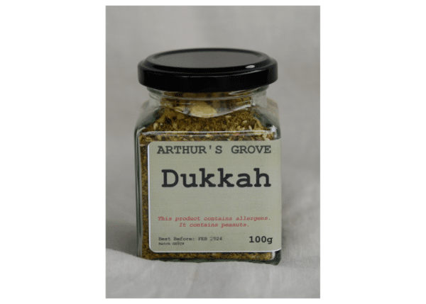 Green Dukkah by Arthurs Grove, made in WA