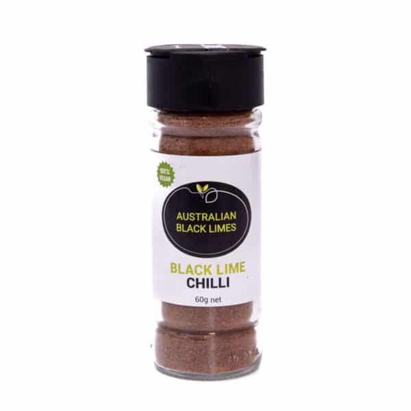 Australian Black Lime chilli salt Shaker