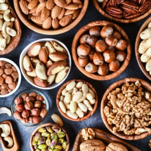 Nuts, seeds, legumes & flours